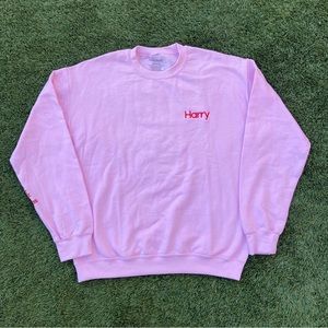 New! Official HARRY STYLES HS Treat People with Kindness Crewneck Sweater Shirt